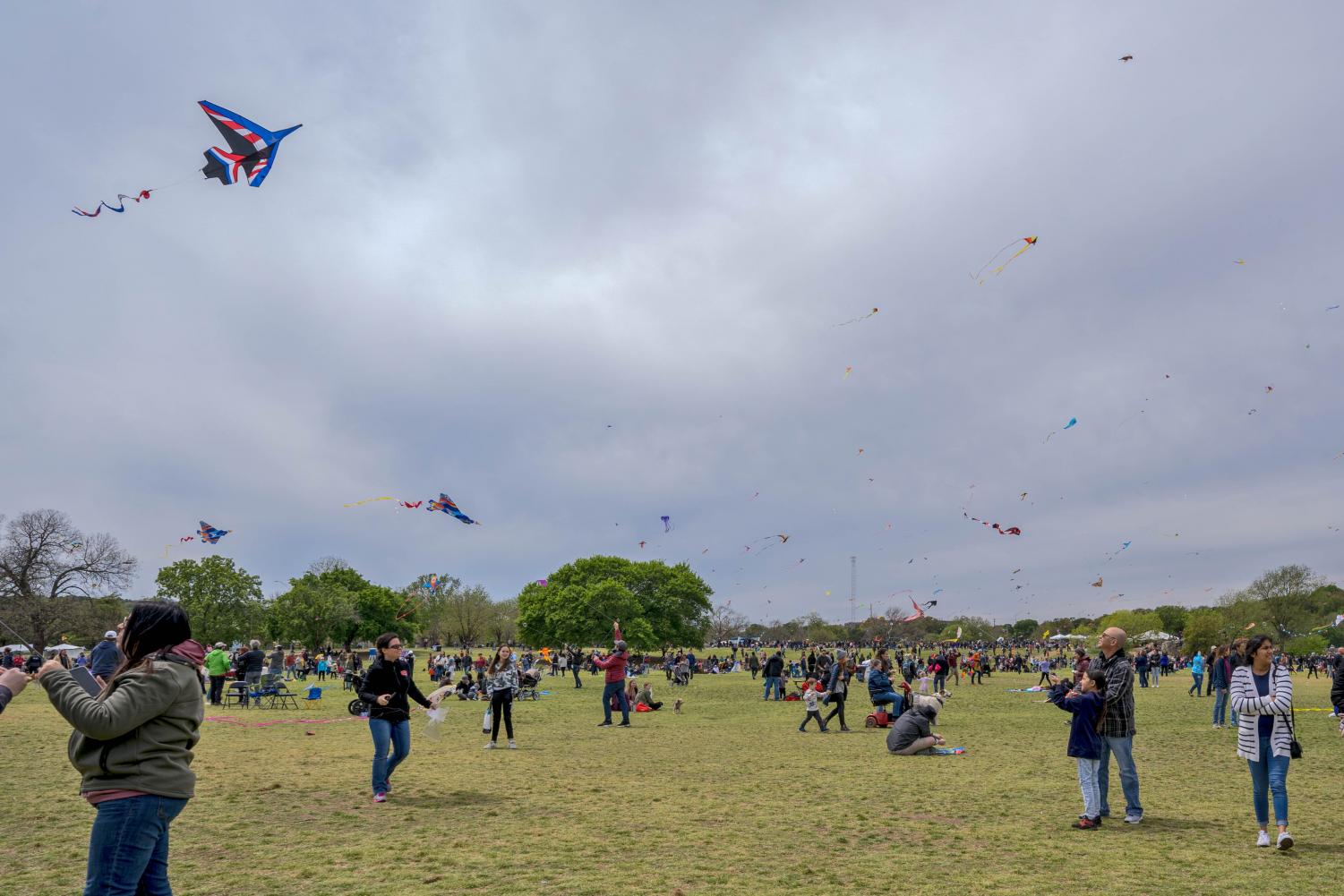 Annual kite festival fills Zilker Park with color, brings community