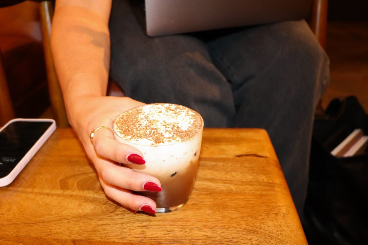 The iced tiramisu latte combination of espresso flavor with mascarpone and cocoa is not to be missed!