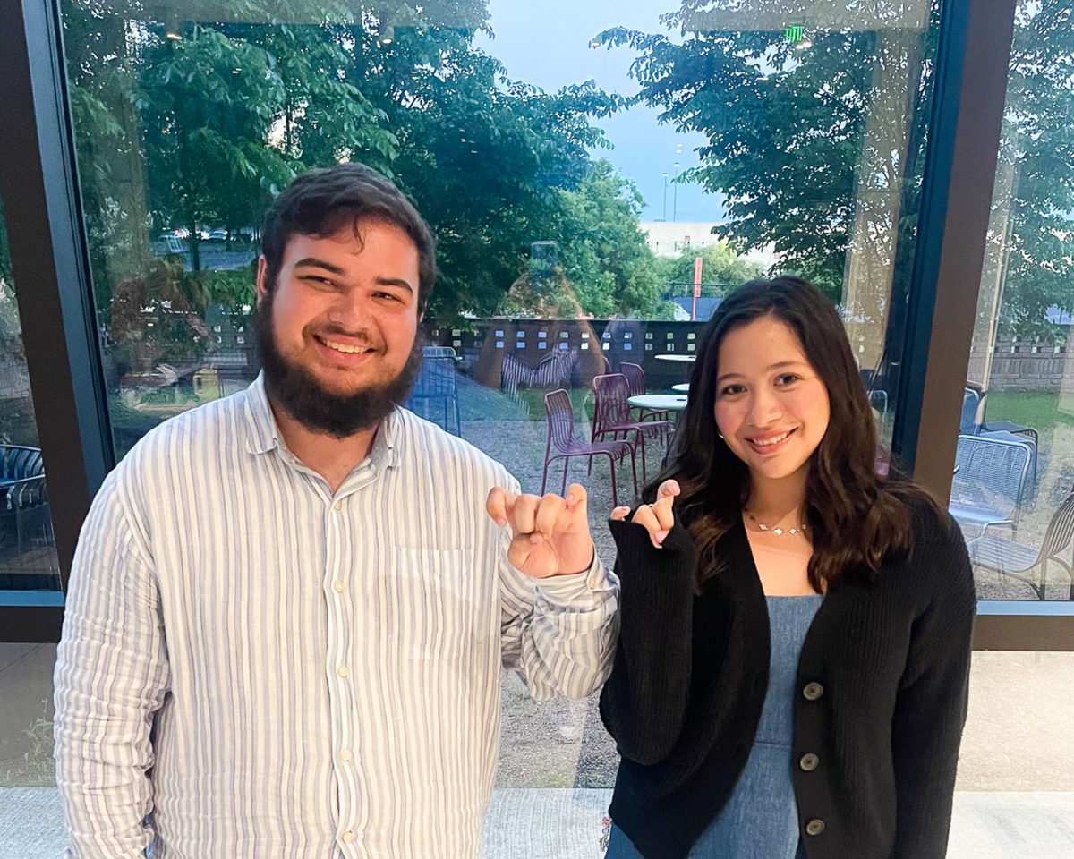 Student Government Association President Mikayla Pastrano and Vice President Austin Lane are excited for the upcoming year and look forward to building their administration. 