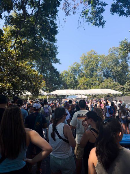 Lines at Austin City Limits Music Festival add to long wait times and discomfort in the Texas heat. Many attendees complain about these long lines and their organization.