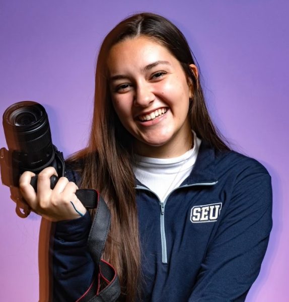  An international student from Costa Rica, Majo Gonzalez has become an integral part of St. Edward's athletics community, balancing dual majors while revolutionizing how the university's athletes are seen both on and off the field.