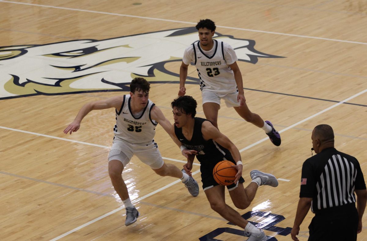 Conor McManus (35) led all scorers and set a career-highs with 25 points and five steals. He made 7-of-10 3-pointer attempts.