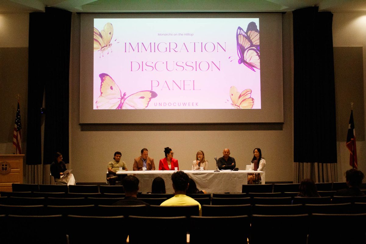 Monarchs on the Hilltop welcomes a diverse bunch of panelists to educate students on immigration using different lenses. Speaker testimonies varied from personal experiences to legal testimonies, all providing insight for the discussion.