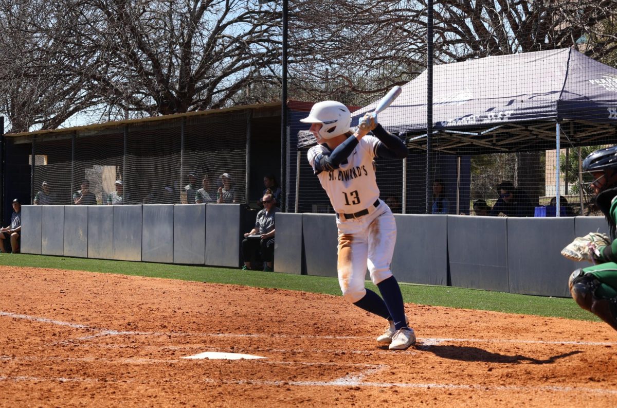 Katie Dillon is hitting a sizzling .500 on the season, leading the Hilltoppers and eighth in the Lone Star Conference. She went 1-for-2, with two walks and two runs scored.